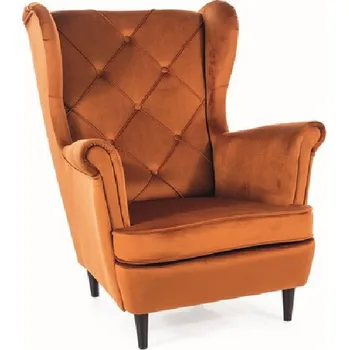 Křeslo Čalouněné křeslo DANYLO - skořicové