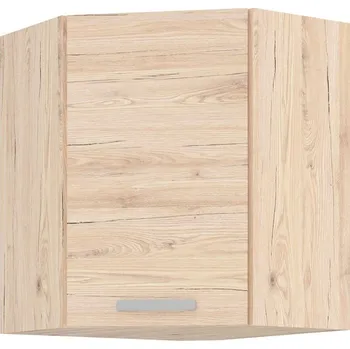 Kuchyňská linka Horní rohová skříňka BERIT - 58x58 cm, dub bordeaux