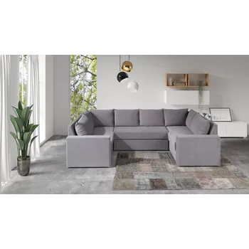 Sedací souprava Rozkládací sedací souprava FRIXI MAXI - světle šedá