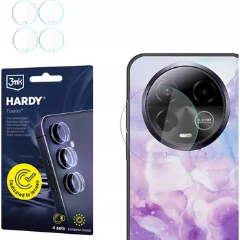 Pouzdro na mobilní telefon 4x Hybridní Sklo na objektiv fotoaparátu BLU Bold K50 - 3mk Hardy Fusion Lens