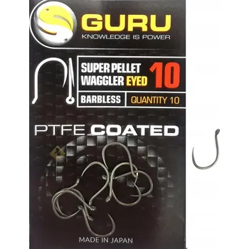 Rybářský háček Háčky na zem Guru Super Pellet Waggler 10 ks
