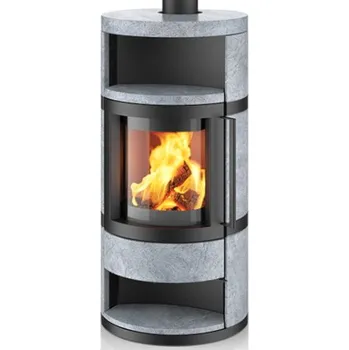 Krbová kamna Hase Como černá/mastek
