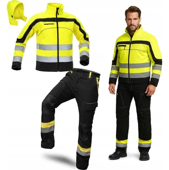 Pánská softshellová bunda Bunda FORINT pracovní bunda pánská prodyšná zateplené kalhoty velikost XL