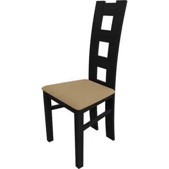 Jídelní židle Jídelní židle MOVILE 21 - wenge / béžová