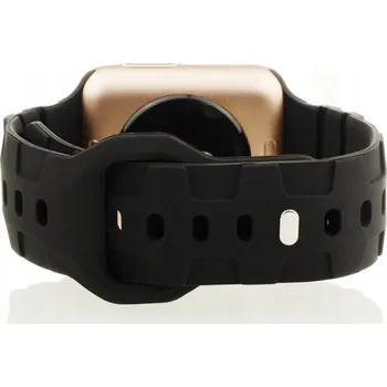 Řemínek na hodinky Řemínek LUNA pro Apple Watch 38/40/41mm Černý