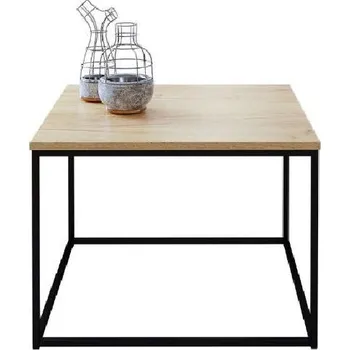 Konferenční stolek Konferenční stolek THADEN 1 - černý / imitace dubu