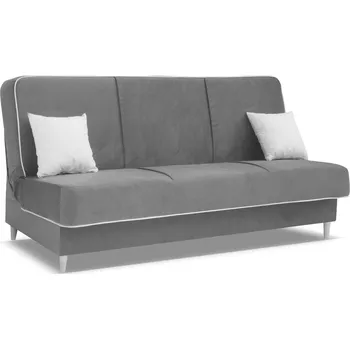 Pohovka Rozkládací pohovka STEFANIA s úložným prostorem - tmavě šedá