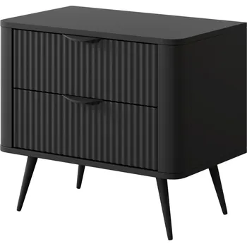 Noční stolek Noční stolek MOODY - černý