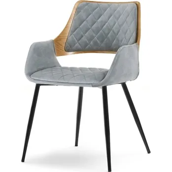 Jídelní židle Jídelní židle SORCHA - dub / šedá / černá