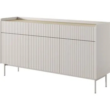 Komoda Kombinovaná komoda MATION - dub scandi / béžová