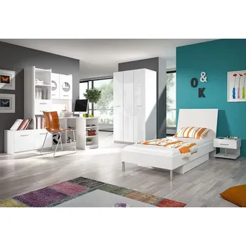 Dětská postel Postel do dětského pokoje RENI 1 - 90x200, bílá