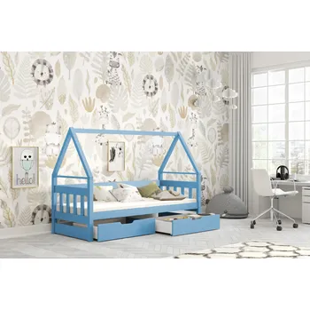 Dětská postel Dětská postel 75x180 DAFNE 1 - modrá