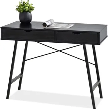 Psací stůl Psací stůl se šuplíky SAYER - černý