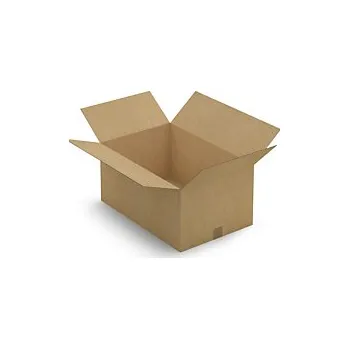 Obalový materiál Kartonová krabice 590x390x280mm, hnědá, klopová,třívrstvá vlnitá lepenka (3VVL) | RAJA - Balení po 20 ks
