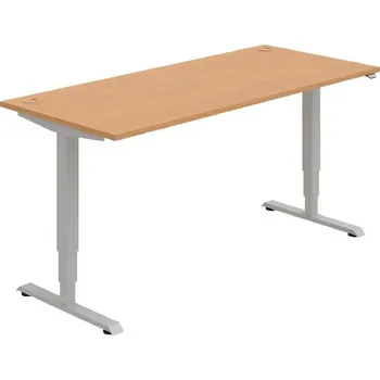 Kancelářský vozík HOBIS výškově stavitelný stůl MOTION RUN MSR 3 1800, stand.ovládání, buk + doprava zdarma