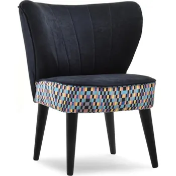 Křeslo Čalouněné křeslo DINIS - černé