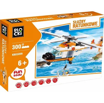 ostatní stavebnice Stavebnice BLOCKI Záchranná služba 300 dílů KB85009