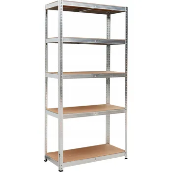 Dílenský regál Kovový skladový regál GardenLine 150 x 70 x 30 cm, nosnost 150 kg na polici