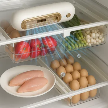 Paradox USB pohlcovač zápachu do lednice nebo šatní skříně / Bílý