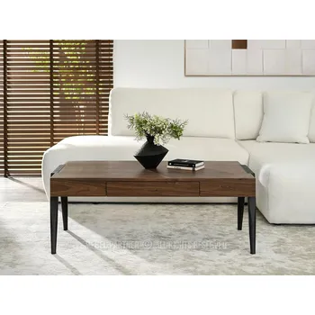 Konferenční stolek Konferenční stolek SEBASTIAN - ořech / černý