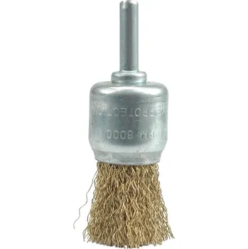 Drátěný kartáč Kartáč drátěný čelní s nástavcem do vrtačky 24 mm Vorel
