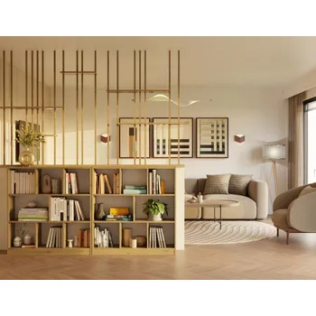 regál Policový regál AIVO - dub artisan