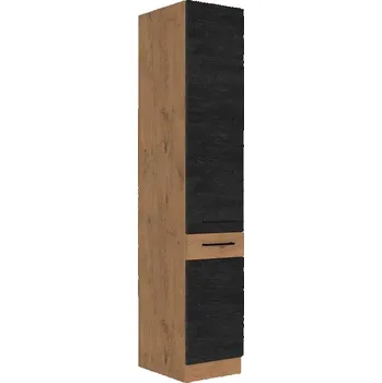 Kuchyňská skříňka Vysoká kuchyňská skříňka 40 cm ZHILAN - dub lancelot / dark wood