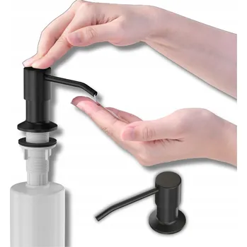 Dávkovač mýdla Dávkovač Granitan DÁVKOVAČ 360 ml černý