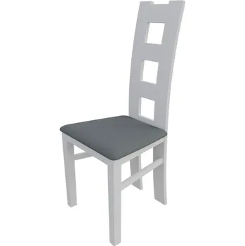 Jídelní židle Jídelní židle MOVILE 21 - bílá / šedá 1