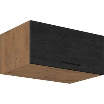 Kuchyňská skříňka Horní uzavřená kuchyňská skříňka 80 cm ZHILAN 2 - dub lancelot / dark wood