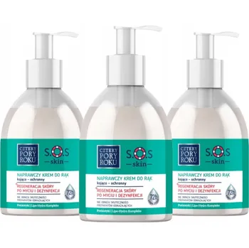 Péče o ruce Cztery Pory Roku Krém na ruce S.O.S. Skin Sada 300ml 3 ks