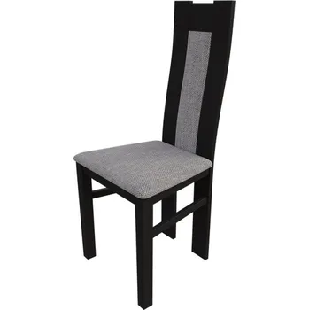 Jídelní židle Kuchyňská židle MOVILE 19 - wenge / šedá 2