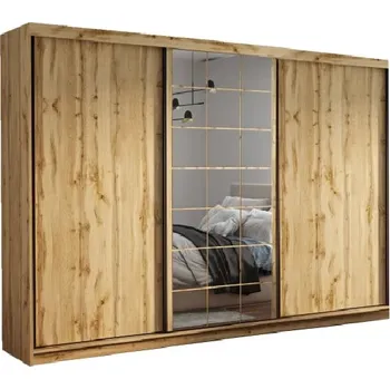 Šatní skříň Třídveřová šatní skříň 250/62 TERIA - dub wotan