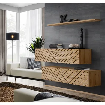 Obývací stěna Stěna do obýváku RIONATA 2 - dub wotan