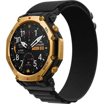 Příslušenství k chytrým hodinkám DUX 124849 NYLON Vyměnitelný řemínek pro Amazfit T-Rex 3 Pro 48mm černý