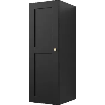 Policová skříň Závěsná skříňka LIDE - černá