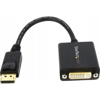 Audio kabel StarTech.com DP2DVI2 adaptér, kabel 0,152 m, DisplayPort na DVI-I, černý