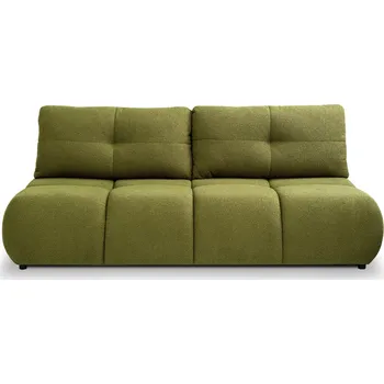 Pohovka Rozkládací dvousedák s úložným prostorem SELKIR - zelený