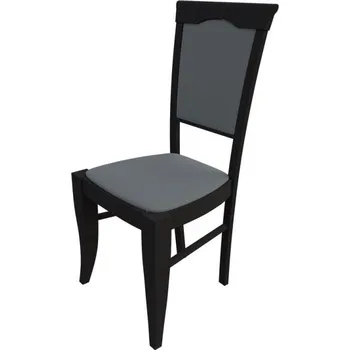 Jídelní židle Čalouněná jídelní židle MOVILE 1 - wenge / šedá 1