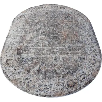 Koberec Oválný kusový koberec 120x170 cm FRANCO - béžový / modrý