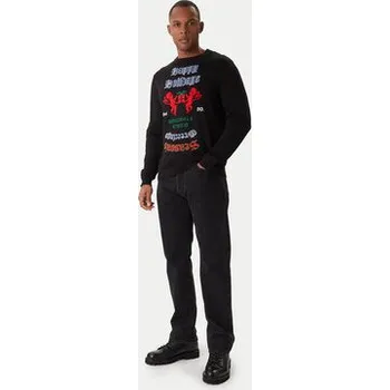 Pánský svetr Jack & Jones Svetr Holiday 12287994 Černá Relaxed Fit XXL