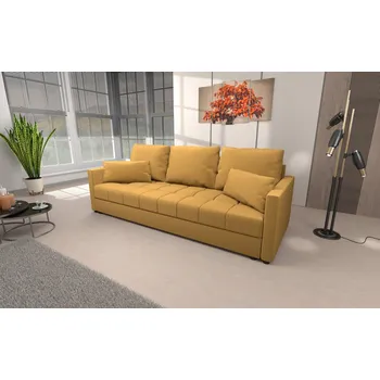 Pohovka Trojmístná rozkládací pohovka KLAVERA 2 - medová