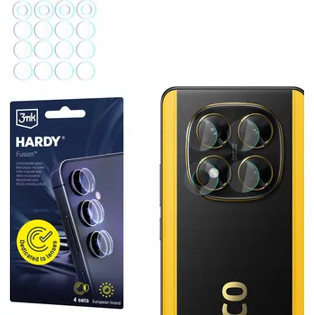 Pouzdro na mobilní telefon 4x Hybridní Sklo na objektiv fotoaparátu pro POCO X7 3mk Hardy Fusion Lens