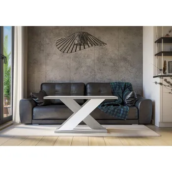 Konferenční stolek Konferenční stolek NIKOS - beton / bílý