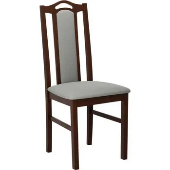 Jídelní židle Židle do jídelny EDON 9 - ořech / šedá