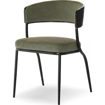 Jídelní židle Jídelní židle LAMIS - černá / khaki