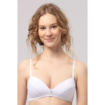 Podprsenka TEENAGERSKÁ PODPRSENKA TBC 122 BÍLÁ bílá 75AA