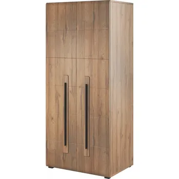 Šatní skříň Dvoudveřová kombinovaná skříň IVA - šířka 90 cm, dub Grandson