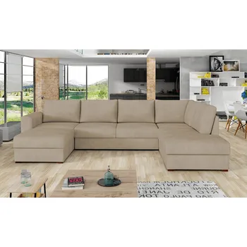 Sedací souprava Sedačka do U na každodenní spaní TUCSON 1 - béžová 1, pravý roh