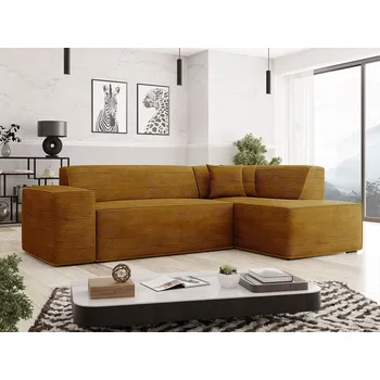 Sedací souprava Rohová sedací souprava INDIANAPOLIS - hnědá 1, pravý roh